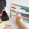 Montessori-Rechenrahmen aus RE-Wood, 7 Reihen/7-stellig "Montessori Premium"