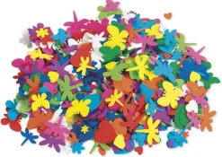 Moosgummi-Figuren und -Formen, 500-tlg.