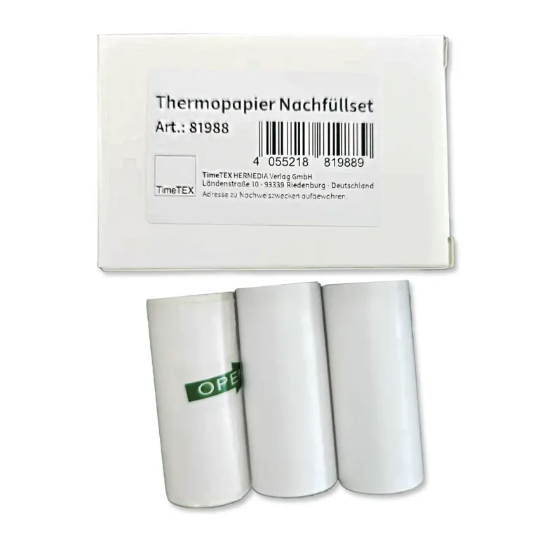 Nachfüll-Set Thermopapier für Sofortbild-Kamera, 3 Stück