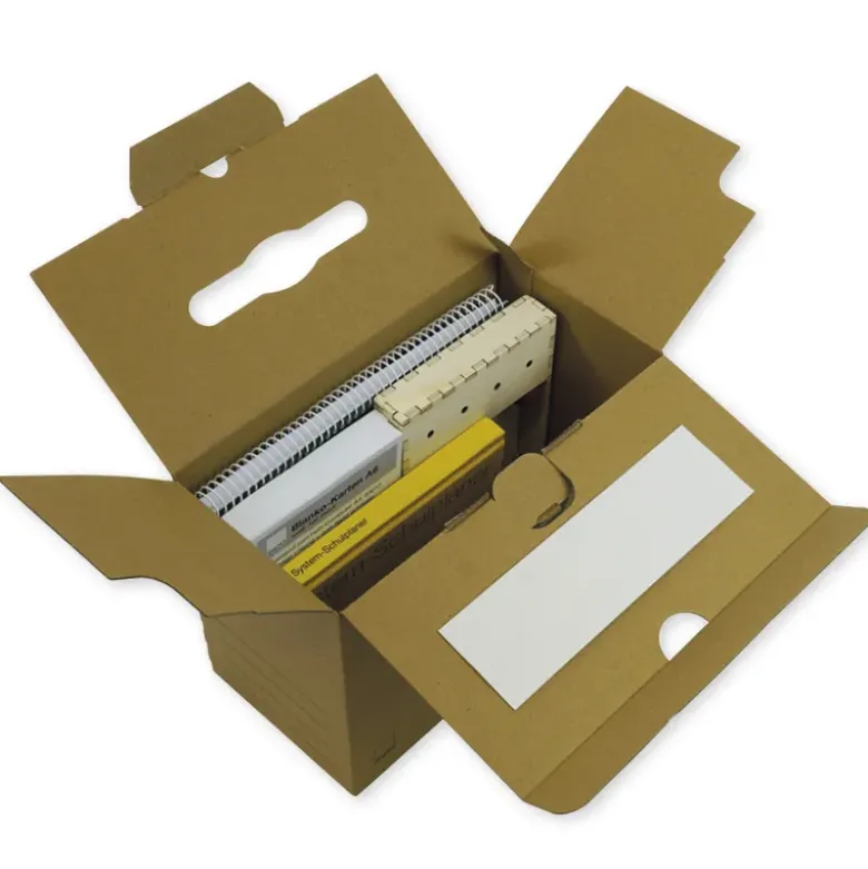 Natura-Kartei-Koffer A5, aus Pappe