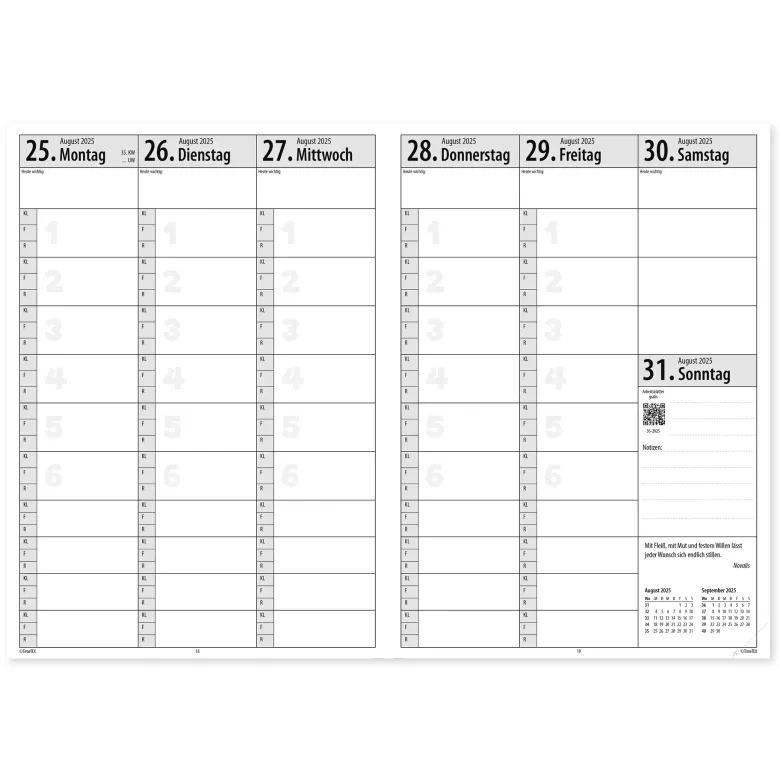 Natura-Planer-Set 2026/2027 A5
