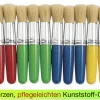 Naturhaar-Pinsel für Anfänger, 12 Stück