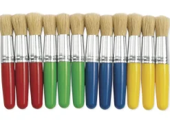 Naturhaar-Pinsel für Anfänger, 12 Stück