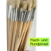 Naturhaar-Pinsel kurz, 80-tlg.
