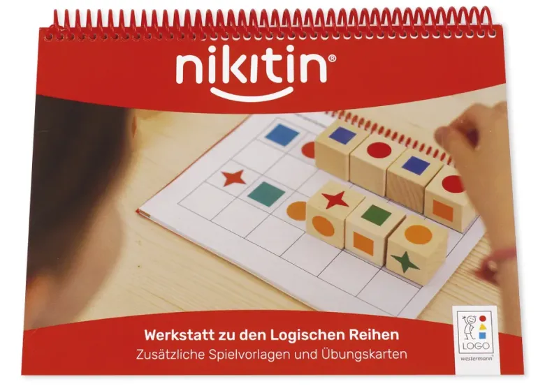 Nikitin Material: Werkstatt Übungskarten und Spielvorlagen zu N8 Logische Reihen