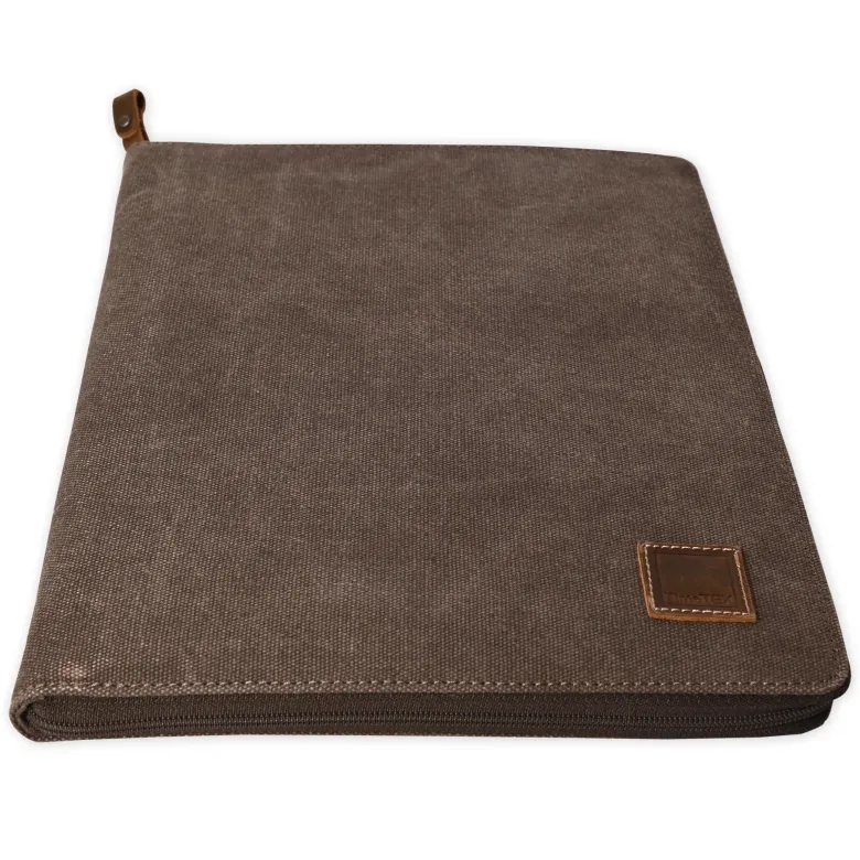 Organizer aus Canvas "Mobiles Büro", für Tablet und Block