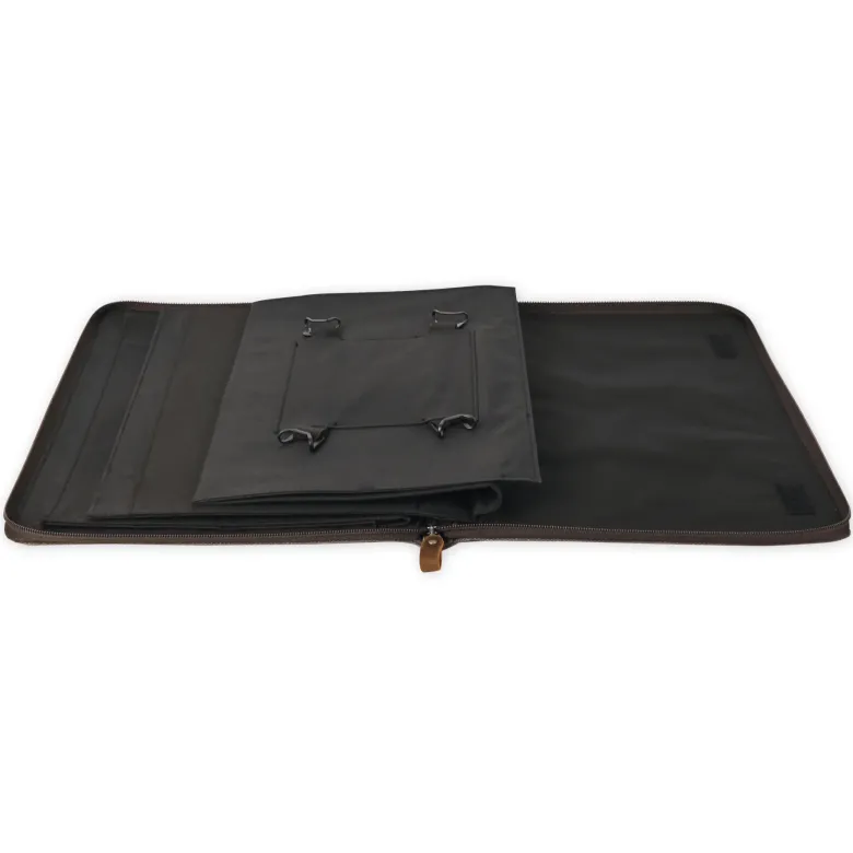 Organizer aus Canvas "Mobiles Büro", für Tablet und Block
