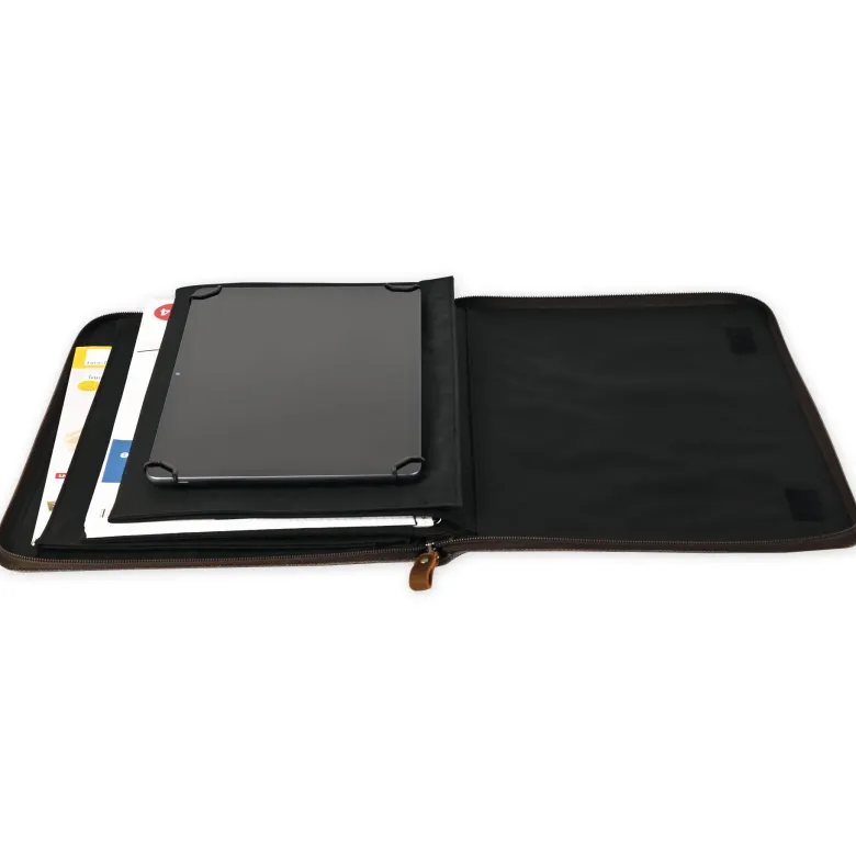 Organizer aus Canvas "Mobiles Büro", für Tablet und Block