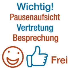Orga-Stempel mit Stempelkissen 9-tlg., in Box