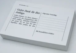 Pack "Zimmerabsage"
