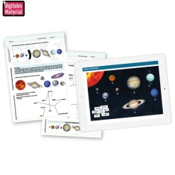 Planeten und Sonnensystem, magnetisch, 73-tlg.