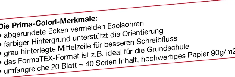 Prima-Colori Geschichtenheft GH2a