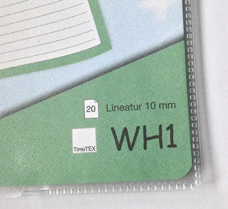 Prima-Colori Heftumschlag, FormaTEX, transparent