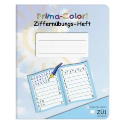 Prima-Colori Ziffernübungs-Heft ZÜ1