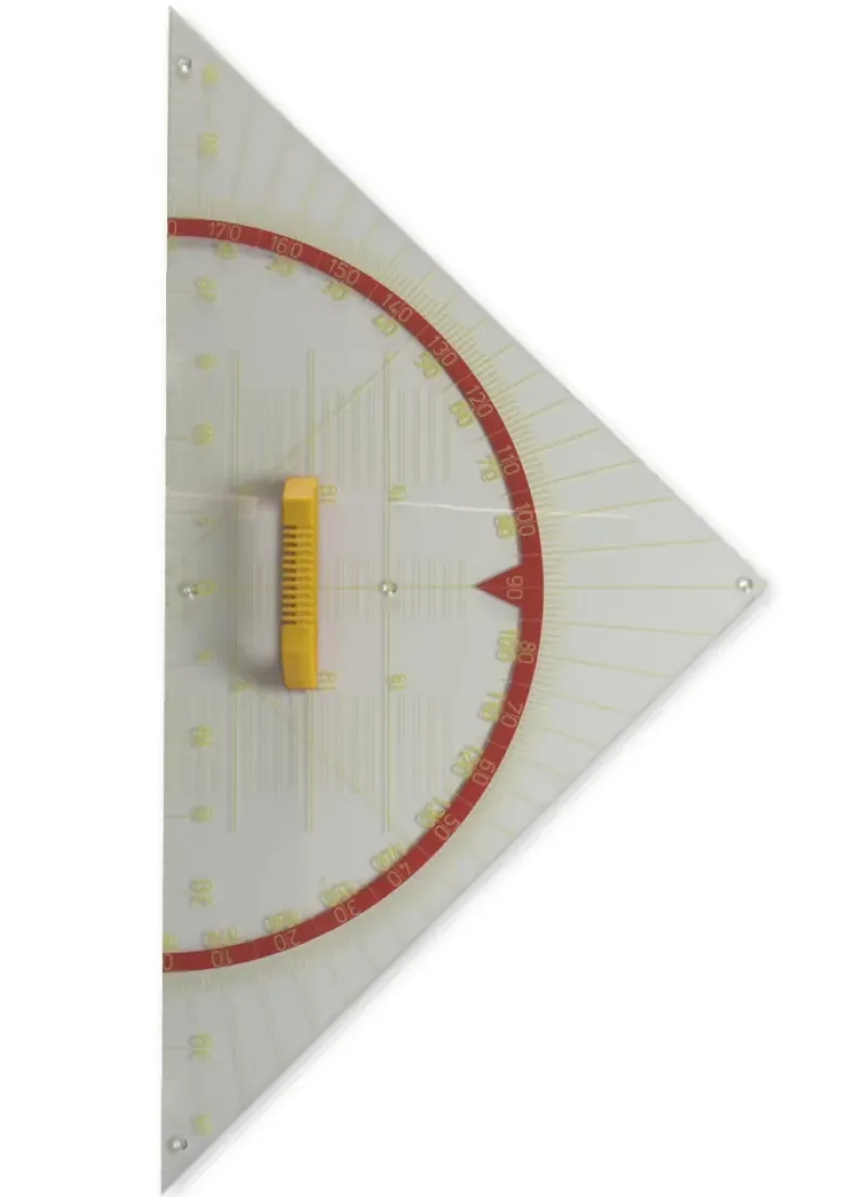 Profi-Geometrie-Dreieck 80 cm, magnetisch, mit Griff