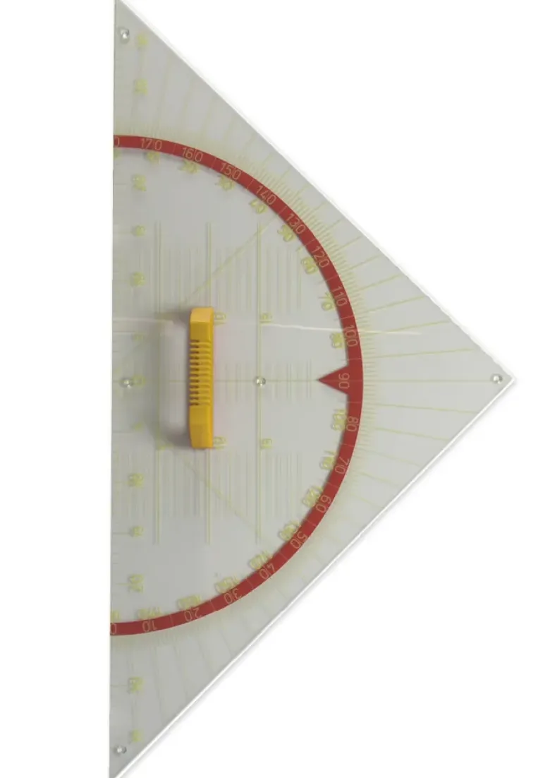 Profi-Geometrie-Dreieck 60 cm, magnetisch, mit Griff