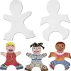 Puzzleteile aus Kinderfiguren zum Selbstgestalten, 24 Stück
