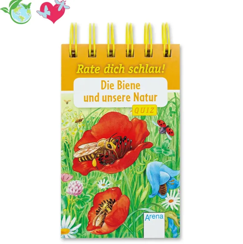 Quizblock "Rate dich schlau! Die Biene und unsere Natur", 80 Seiten