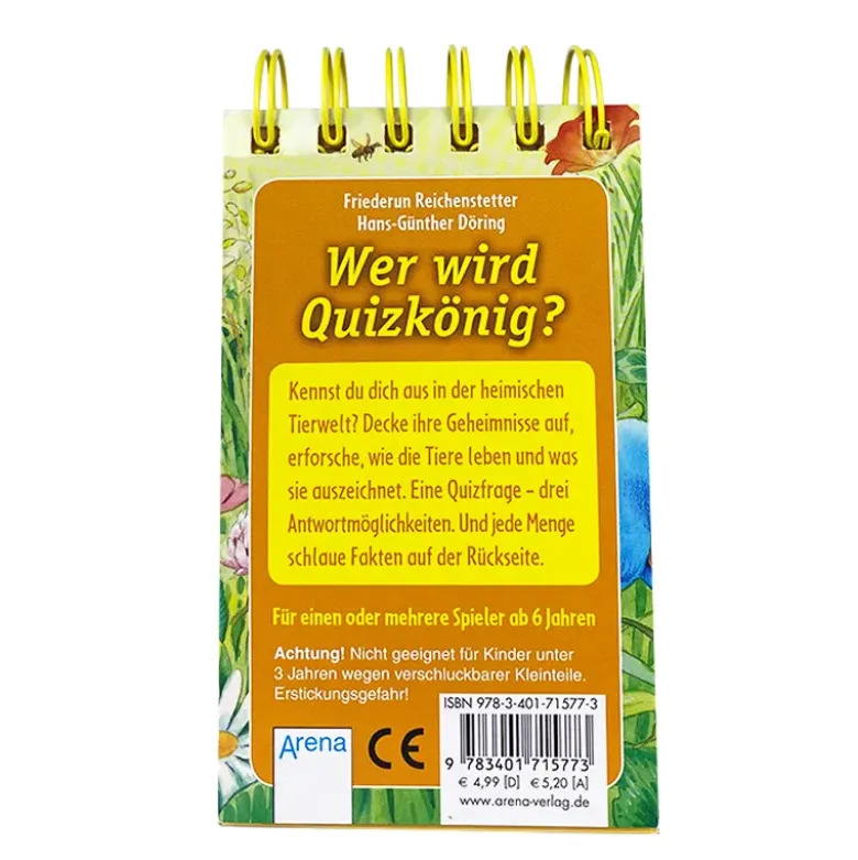 Quizblock "Rate dich schlau! Die Biene und unsere Natur", 80 Seiten