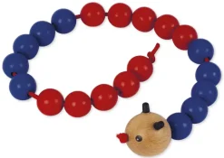 Rechenkette "Rechen-Raupe" bis 20, rot/blau, 5er Schritte