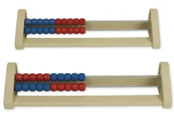Rechenrahmen für 20-er Zahlenraum rot/blau