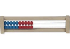 Rechenrahmen für 20-er Zahlenraum rot/blau, gerade Seitenteile