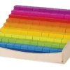 Rechenstäbe in Regenbogenfarben, 100-tlg.
