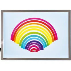 Regenbogen für die Leuchtplatte, 24-tlg.