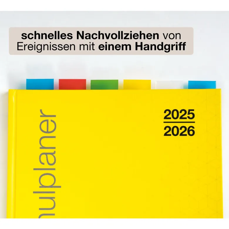 Register-Taben 12-tlg., selbstklebend, aus Kunststoff-Folie
