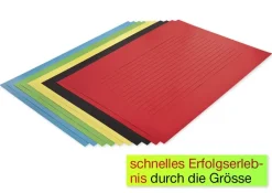 Riesen-Flechtblätter 35x50 cm, 10 Blatt