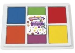 Riesen-Stempelkissen mit 6 Farben