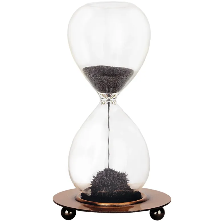 Sanduhr magnetisch, 14 cm hoch, 5,5 cm ø