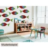Schallabsorber Silentstar "4 Fische", 117x40 cm, 20-tlg.