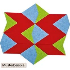 Schallabsorber Silentstar "4 Fische", 72x25 cm, 20-tlg.