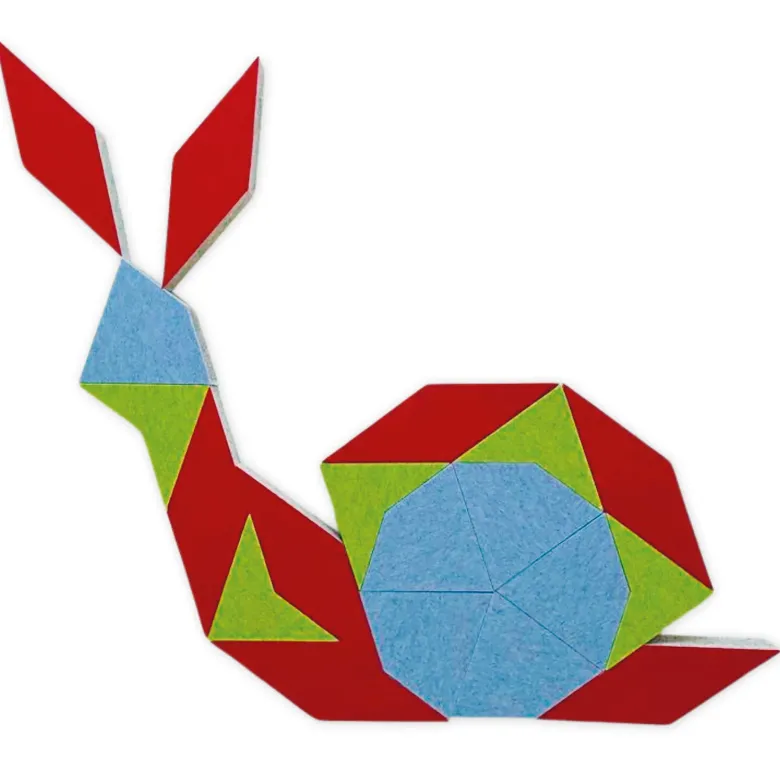 Schallabsorber Silentstar "Schnecke", 206x169 cm, 19-tlg.