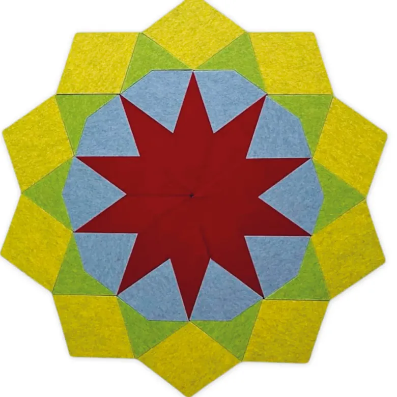 Schallabsorber Silentstar "Sonne", 200x210 cm, 40-tlg.