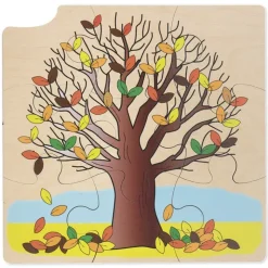 Schichten-Puzzle "Baum", 36-tlg.
