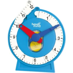 Schüler-Lern-Uhr mit Zahlenstrahl, 11 cm ø