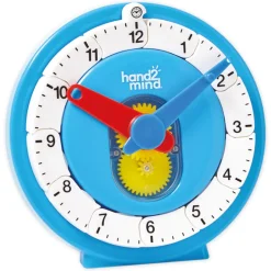 Schüler-Lern-Uhr mit Zahlenstrahl, 11 cm ø