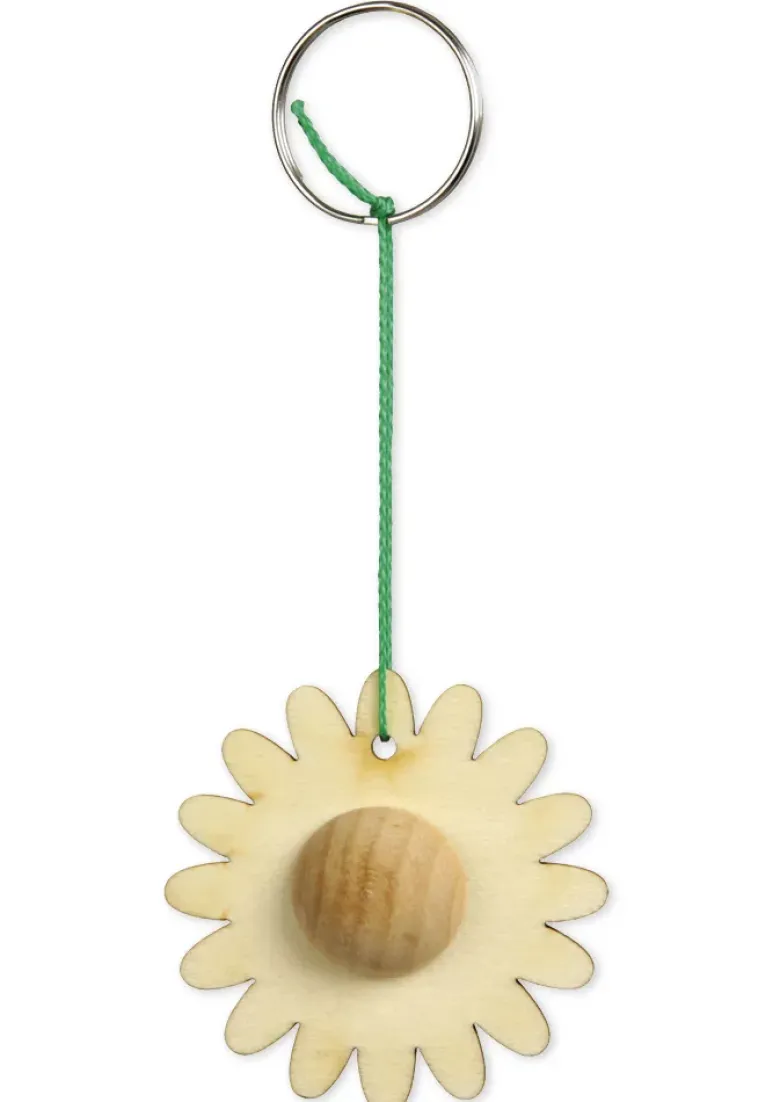 Schlüsselanhänger "Blume", 2 Stück