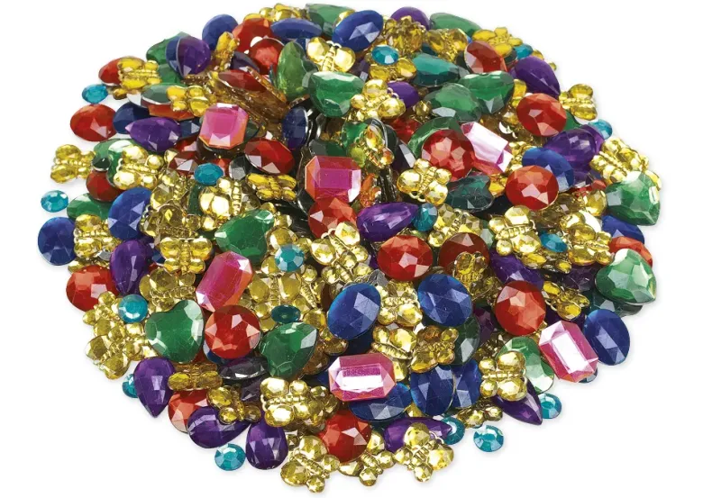 Schmuck-Steine, 15-25 mm, ca. 500 Stück