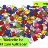 Schmuck-Steine, 10 mm, ca. 2.000 Stück