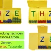 Schüttelbox 3-tlg., mit 20 Perlen