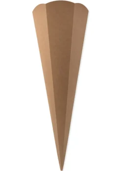 Schultüte aus Kraftkarton, 68 cm hoch, 5 Stück
