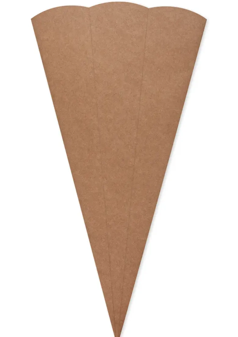 Schultüte aus Kraftkarton, 68 cm hoch, 5 Stück
