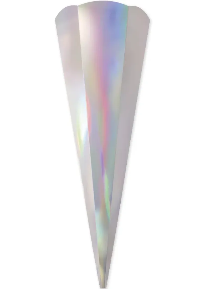 Schultüte "Metallic-irisierend", 68 cm hoch, 5 Stück
