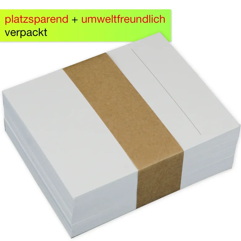Set Aufstell-Namenskärtchen aus Pappe, 100-tlg.