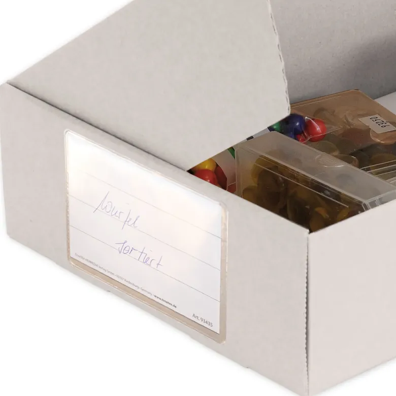 Set Beschriftungs-Tasche A7, selbstklebend, 12-tlg.