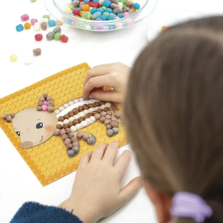 Set Bildkarten für PlayMais "EDULINE MOSAIC", 24 Stück, Tiermotive