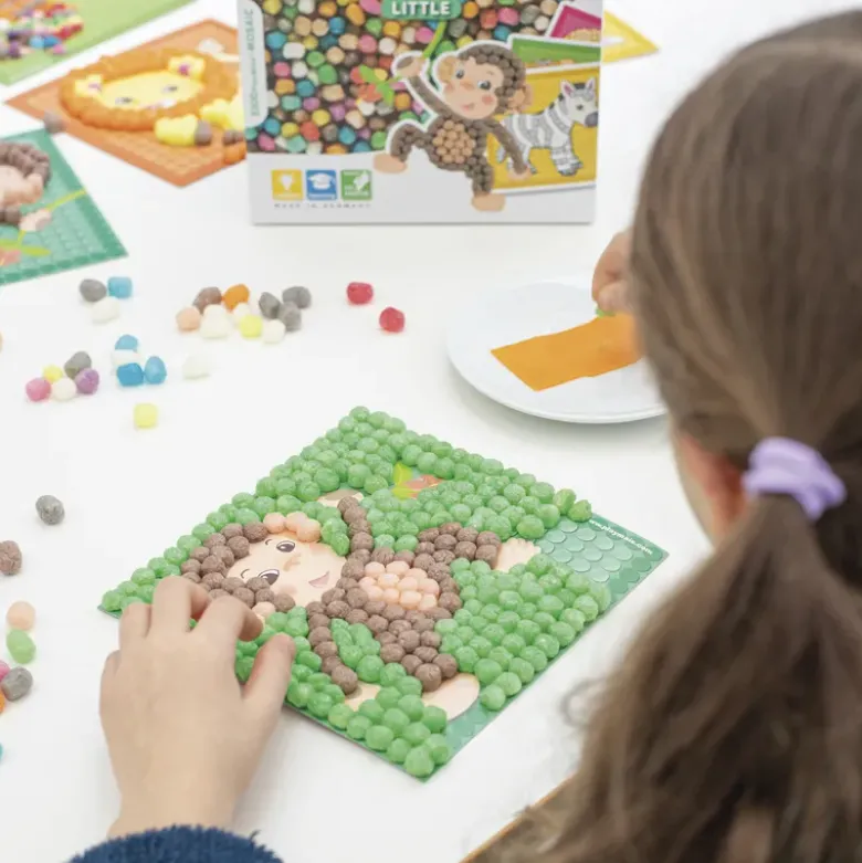 Set Bildkarten für PlayMais "EDULINE MOSAIC", 24 Stück, Tiermotive